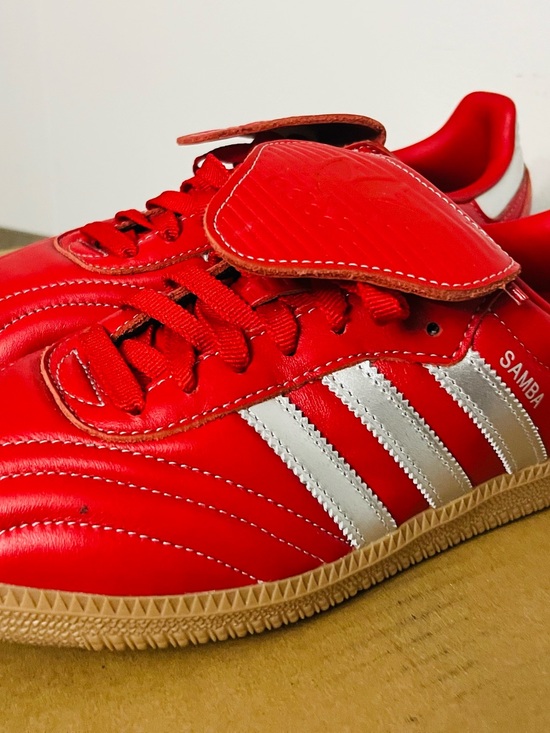 adidas Shoes - Adidas Women’s Samba Sneakers - Red/Silver